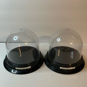 Racing Action Dome Display Case Dale Earnhardt&Dale Earnhardt Jr Label Plastic